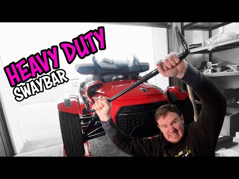 Installing the HEAVY DUTY Swaybar for Can-Am Spyder F3 - Boost Your Ride's Performance