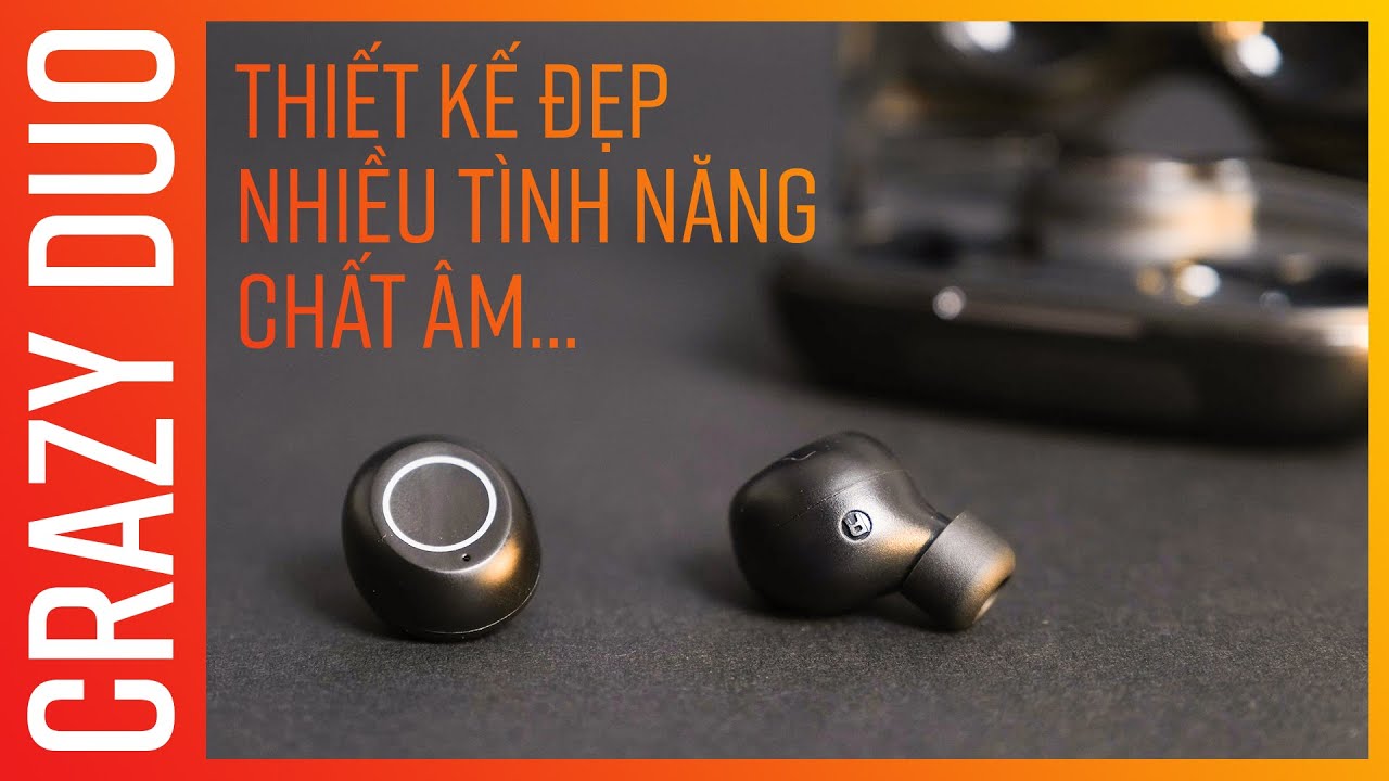 iWalk Crary Duo: Tai nghe True Wireless thiết kế đẹp, nhiều tính năng, pin dùng 80 TIẾNG