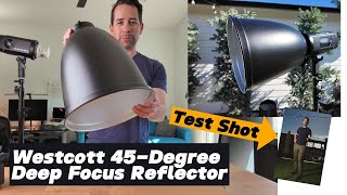 Westcott 45° Deep Focus Reflector Review & Real Outdoor Test (Portrait in the Sun)