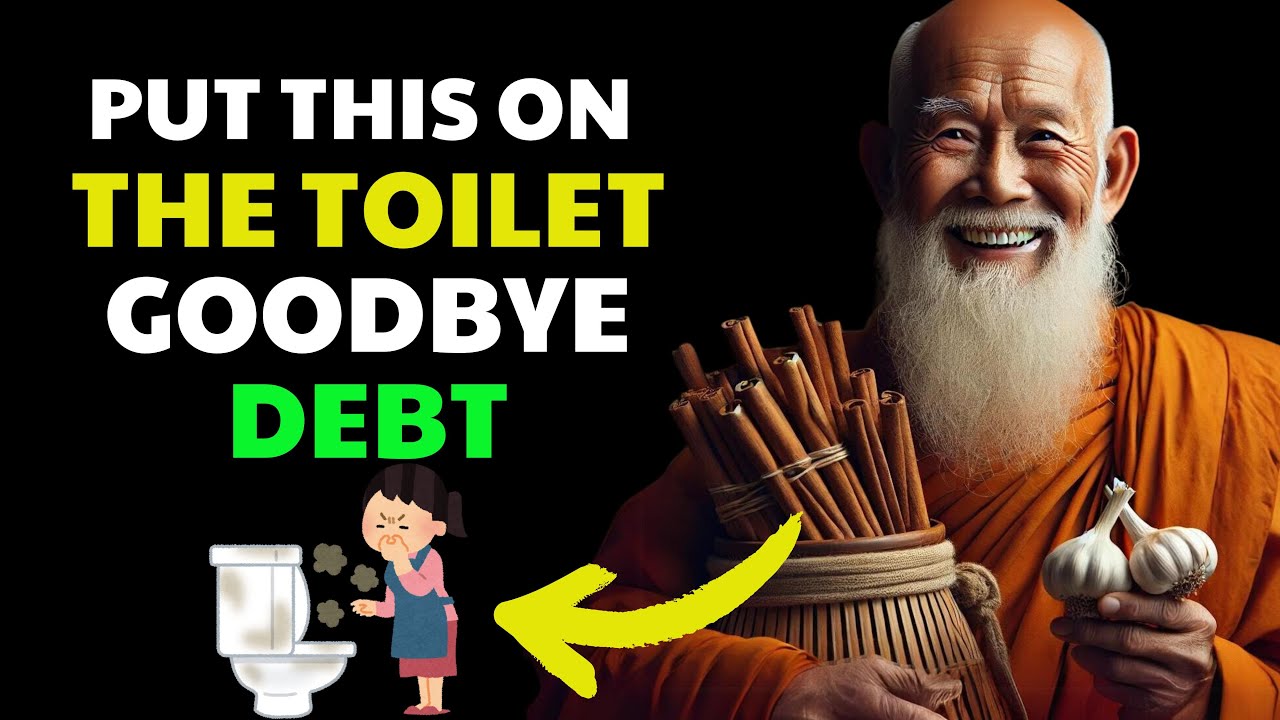 PUT THIS IN THE TOILET and YOU WILL NEVER HAVE POVERTY, DEBT OR BAD LUCK AGAIN | Buddhist teachings