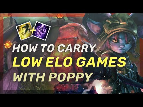 How To CARRY With Poppy (Top Lane Edition) - League Of Legends