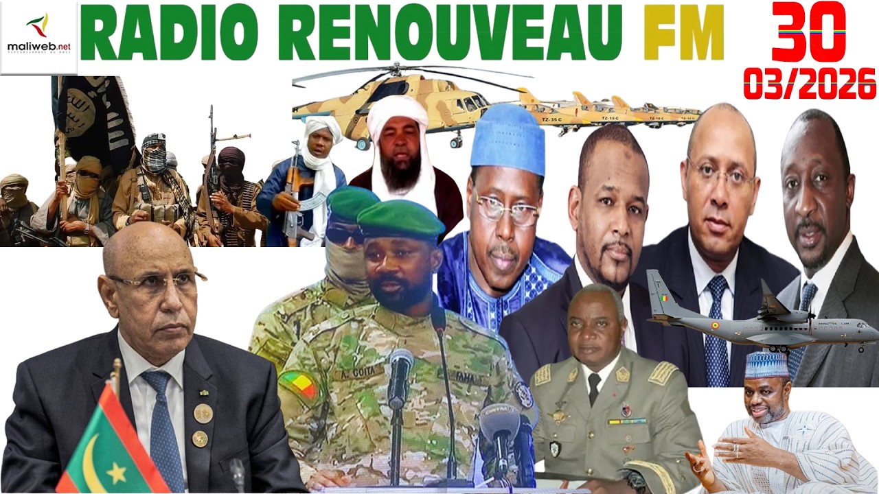 La Revue de Presse de la RADIO RENOUVEAU FM du 30 Mars 2026