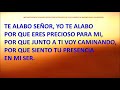 TE ALABO SEÑOR YO TE ALABO Menap