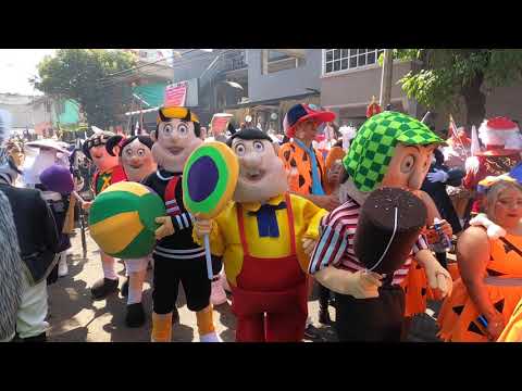 Carnaval Peñon de los Baños 2026 Barrio del Carmen Primer Domingo