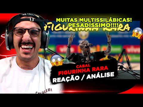 MULTISSILABICAS PESADÍSSIMAS!!! CABAL - FIGURINHA RARA [REAÇÃO/ ANÁLISE]