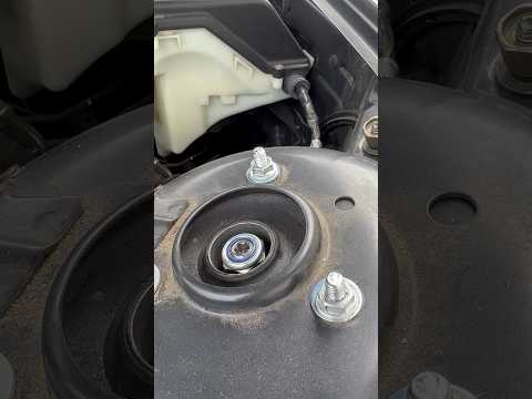 Customer states put in new struts and now it clunks. #autorepair