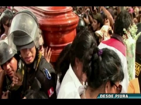 Corazón Serrano: Así despidió Piura a Edita Guerrero en su entierro