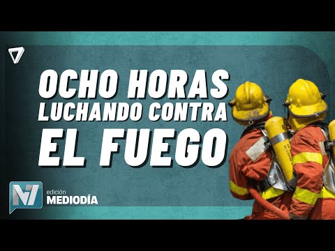 Un INCENDIO en un BASURAL de Las Heras se controló tras 8 HORAS
