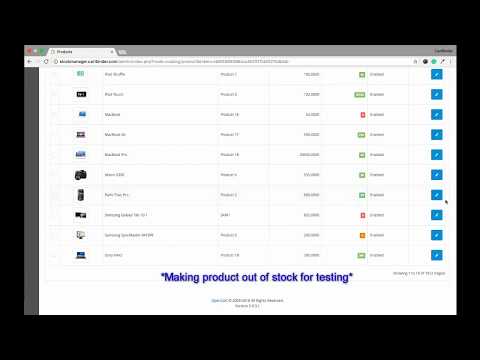 Stock Help Tools -Opencart Extension