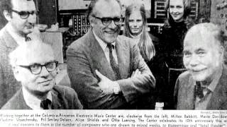 The Story of the RCA Synthesizer