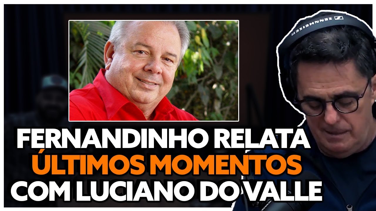 DEPOIMENTO EMOCIONANTE DOS ÚLTIMOS MINUTOS COM LUCIANO DO VALLE