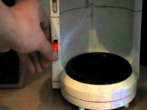 Kaffeemaschine eigenwillig