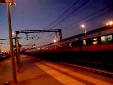 Annuncio Frecciarossa 9557 per Roma Termini a Rho Fiera Milano