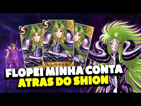 FLOPEI MINHA CONTA ATRAS DO SHION DE SAPURIS - Saint Seiya Awakening