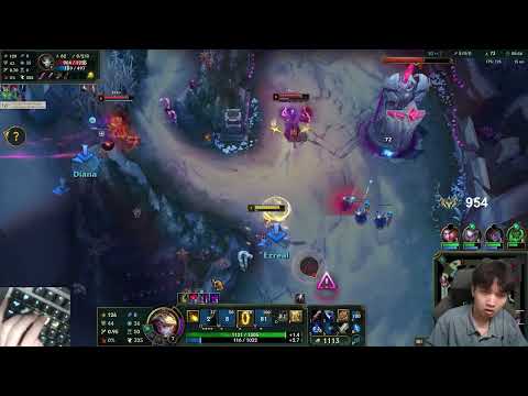 CHALLENGE SERIES PART 2, ANALYSIS OF EZREAL VS JHIN + MAOKAI BOT LANE MATCH