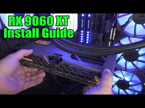 Do THIS to Install the AMD Radeon RX 9060 XT Graphics Card in your PC!