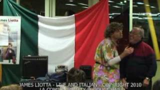 JAMES LIOTTA - LIVE PERFORMANCE - ITALIAN COMEDY