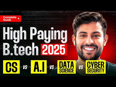 Top 5 B.Tech Specializations in 2025 🔥 | Salary, Scope & Future Demand