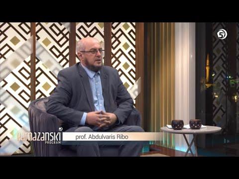 SEHURSKI PROGRAM:  Živjeti Kur'an - prof. Abdulvaris Ribo