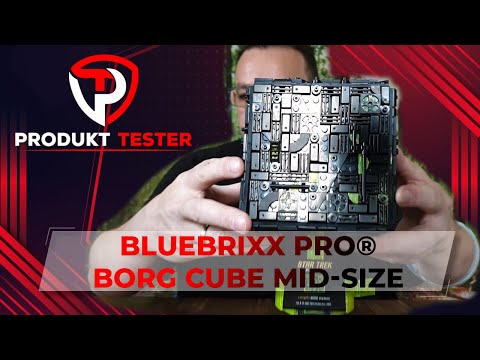 Produkttester Review Deutsch Bluebrixx® 104179 Star Trek™ Borg-Kubus Borg Cube Mid-Size