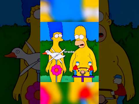 Homer & Marge Lost Their Clothes 😂🤣 #simpsons #shorts