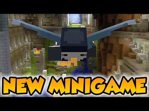 Minecraft Xbox - NEW Glide Mini-Game [Gameplay]