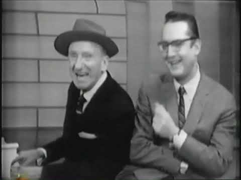 STEVE ALLEN & JIMMY DURANTE - 1960 - Comedy Routine