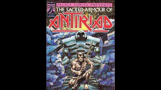 Amstrad CPC. Sacred Armour of Antiriad. Longplay, with comic pages.