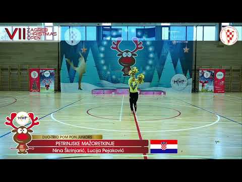 2019. VII. ZCO: DUO-TRIO POM-PON JUNIORS, PETRINJSKE MAŽORETKINJE, CROATIA