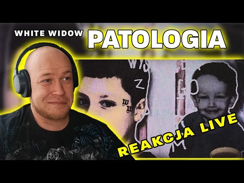 Metal słucha rapu🔴WHITE WIDOW - PATOLOGIA🎧REAKCJA LIVE