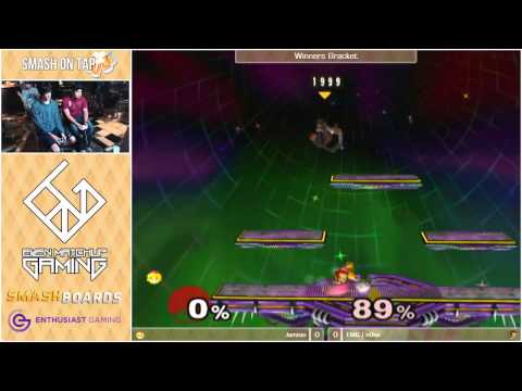 Smash On Tap 11 - Jamrun (Peach) vs EMG | n0ne (Ganon) - Melee Singles Winners Bracket