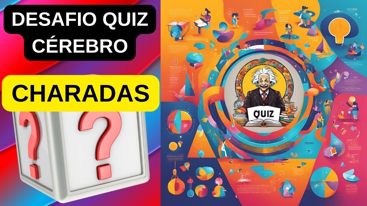 Desafie Sua Mente! 10 Charadas Impossíveis para Testar Seu Cérebro MELHOR Quiz de desafio mental TOP