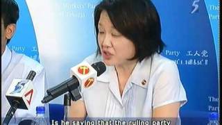 Workers' Party Intro its Manifesto on coming GE2011 - 09Apr2011