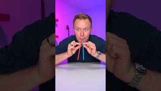 How to make a plastic straw instrument!
