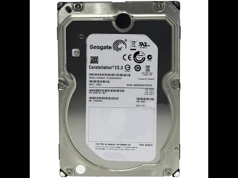 ST2000NM0033 Seagate 2TB 7200RPM SATA 6.0 Gbps 3.5inch Constellation Hard Drive #ST2000NM0033
