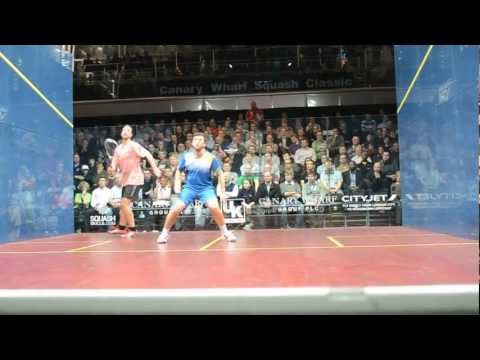 Daryl Selby v Simon Rosner, Canary Wharf Squash Classic, March 2013