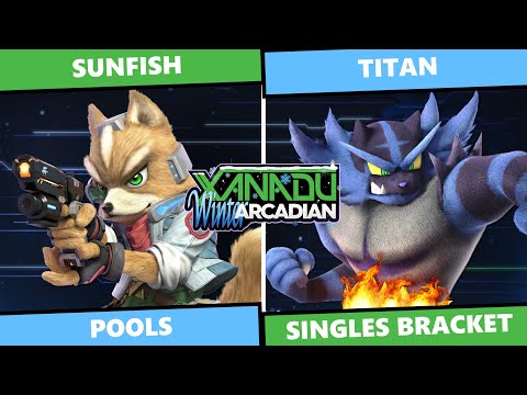 Xanadu Winter Arcadian: Pools - Sunfish (Fox, Rosalina) Vs Titan (Incineroar) SSBU Singles
