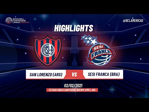 SAN LORENZO vs. SESI FRANCA - Game Highlights