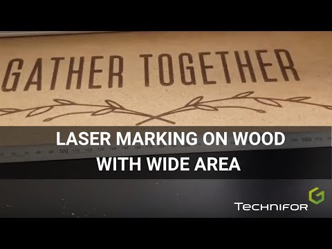 Slide 3 - CO2 laser tuotantolinjaa 30W  F200 140X140mm lasertrace (video)