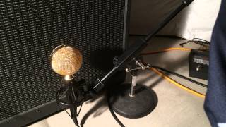 Video thumbnail for Cascade Fathead Microphone Demo by AskAGuitarPro