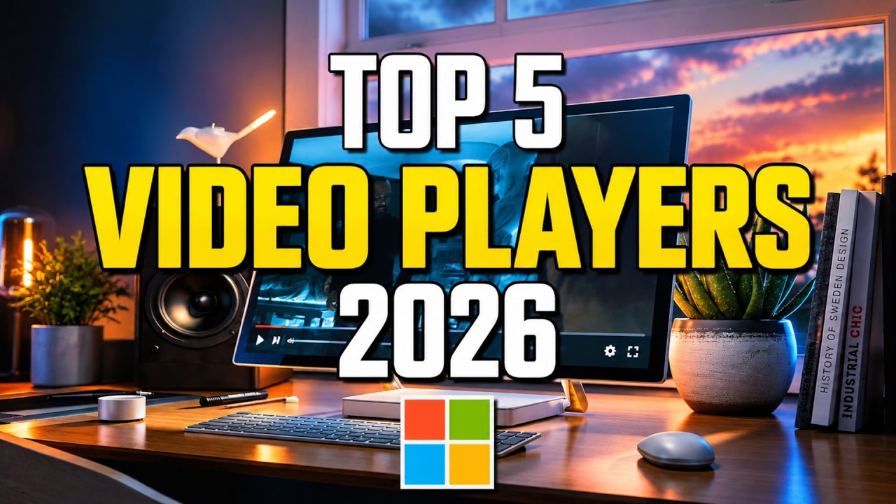 Top 5 Best FREE VIDEO PLAYERS for Windows (2026)