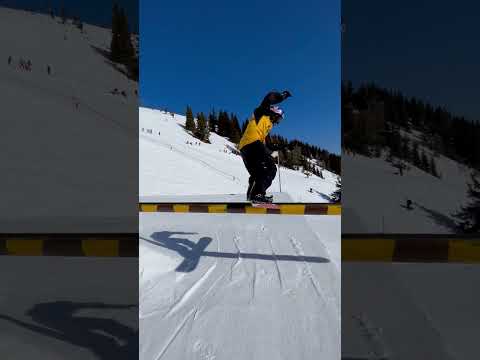 Cноуборд Never seen that trick before #snowboarding