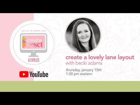 Create with SCT with Becki Adams