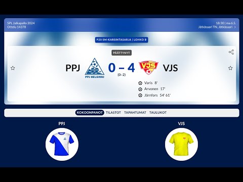 Jälkipelit SM-karsinta 2024 PPJ - VJS 6.5.2024