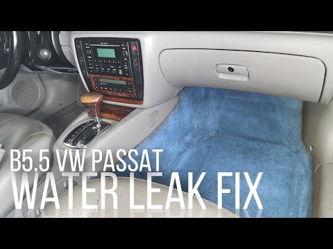 So beheben Sie ein Wasserleck in einem B5.5 Volkswagen Passat