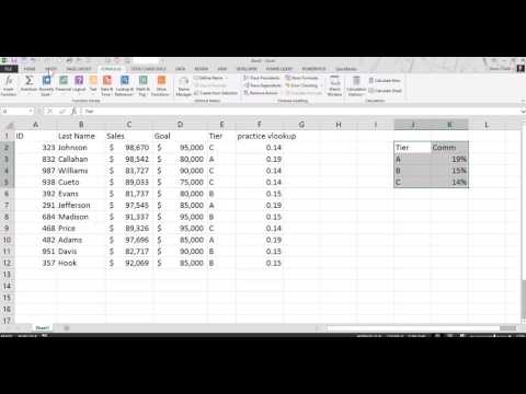 How to use the If and Vlookup functions together in Excel
