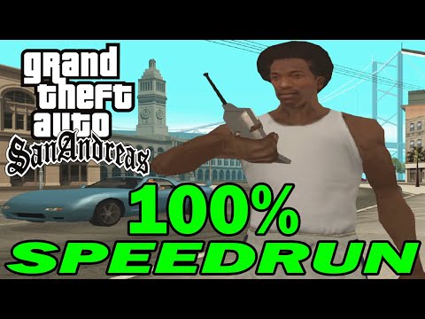 GTA San Andreas 100% Speedrun - March 2025