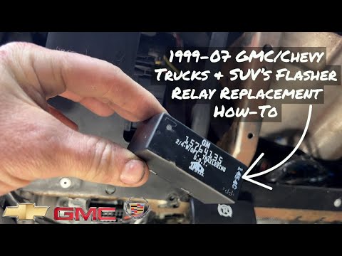 1999-07 GMC/Chevy Trucks & SUV's Flasher Relay Replacement How-To