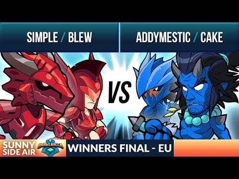 Cake & Addymestic vs Blew & simpLe - Winners Final - Sunny Side Air EU 2v2