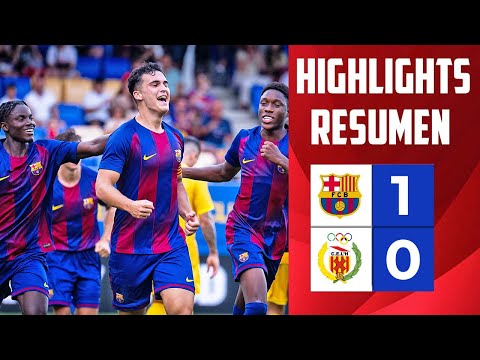 Barca Atletic 1-0 CE L'Hospitalet | Highlights | Alvaro Cortes⚽& Sama Nomoko Show🔥